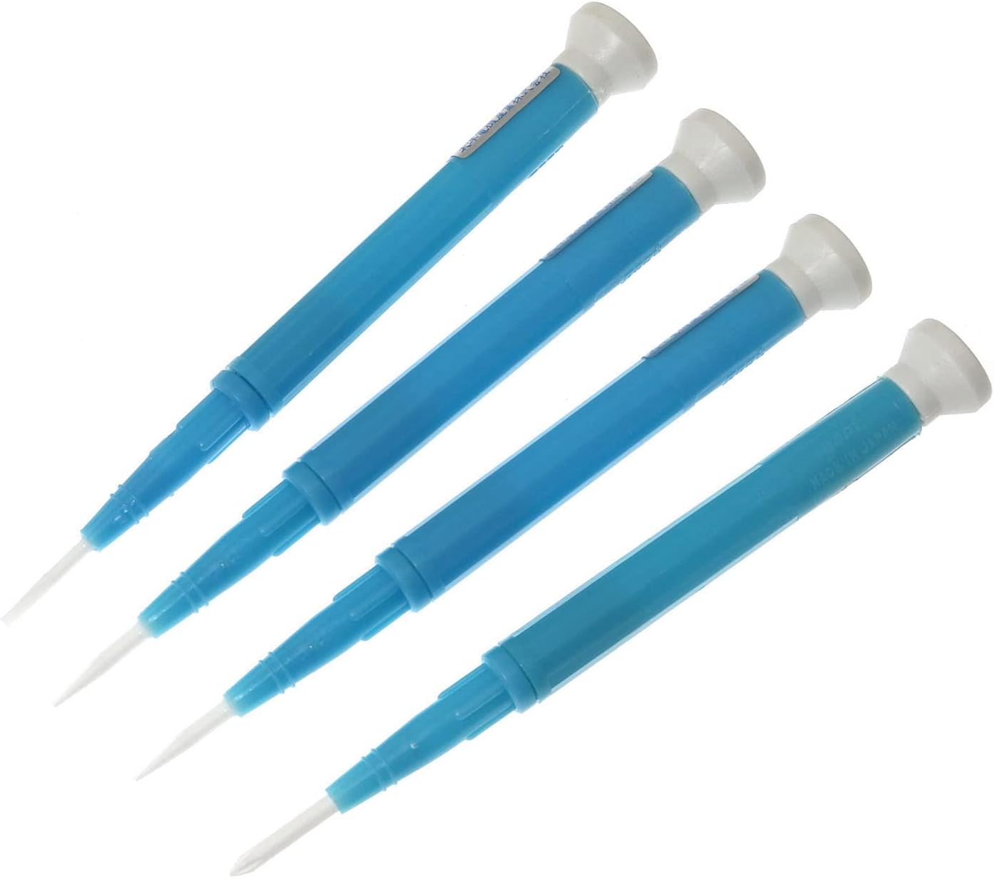 RLECS 4IN1 Ceramic Screwdriver Adjusting Screwdriver Stepper Dirvers Non-conductive Screw Driver Repair Hand Tool Screwdriver Bit 1.3mm, 1.8mm, 2.6mm, 2mm
