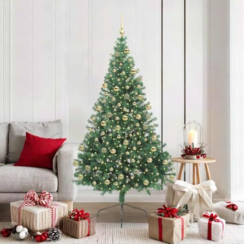 Tidyard Árbol de Navidad Artificial LED Cono - Iluminación Festiva, Duradero y Versátil Modelo YFXQY-3397015ES