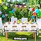 PLULON Art Paint-Tischdecke aus Kunststoff für Kinder, Künstler, Malerei, Spritzer, Tischdecke, Kunst-Motto-Geburtstagsparty, Esstisch-Abdeckung für Kindergeburtstag Babyparty Paint-Party-Dekorationen