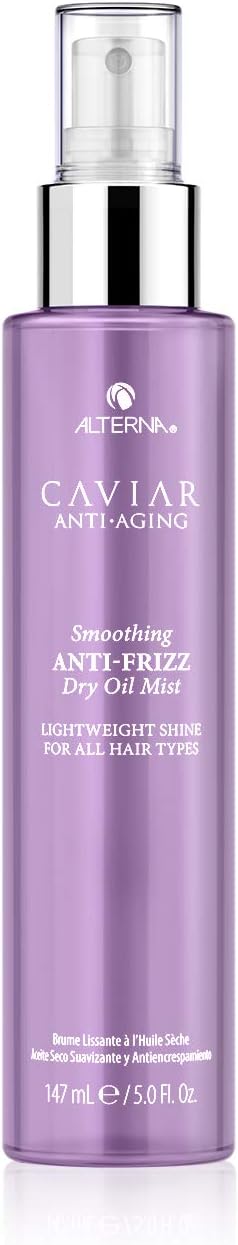 Alterna Caviar Anti-Aging Smoothing Anti-Frizz Dry Oil Mist, 5 Fl Oz (Pack of 1)