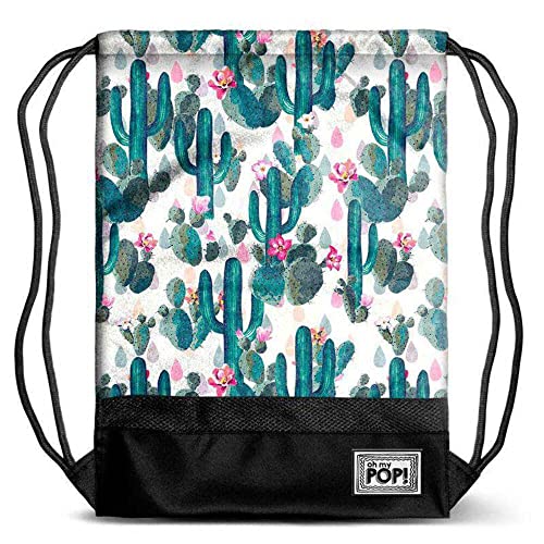 Oh My Pop! KM-38091 2018 Bolsa de Cuerdas para el Gimnasio, 40 cm, Multicolor
