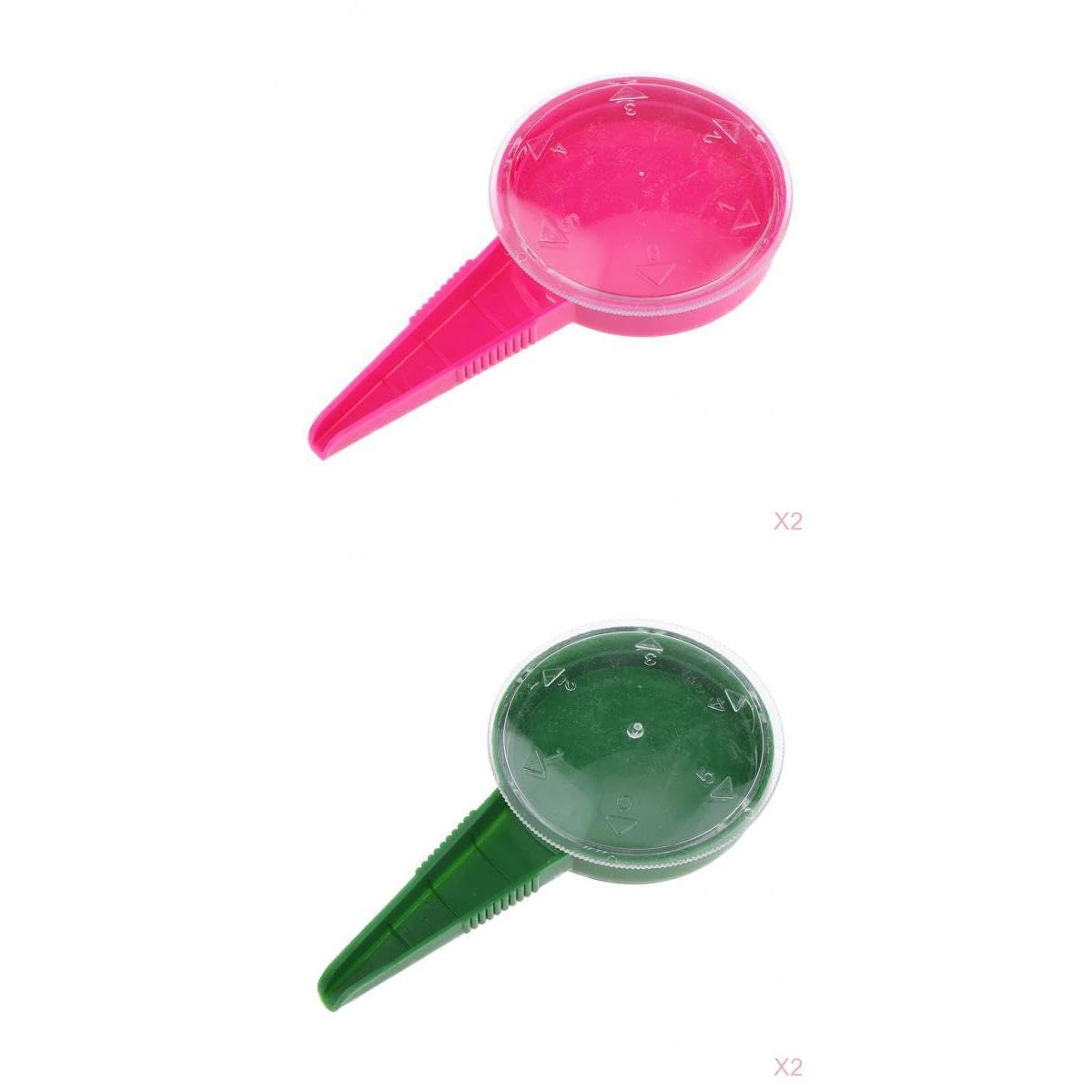 Enakshi® 4Pcs Dial Seed Sower Planter Gardening Hand Held Flower Plant Seeder |Home & Garden | Yard Garden & Outdoor Living | Gardening Supplies | Plant Care Soil & Accessories | Seeders & Spreaders-image-34