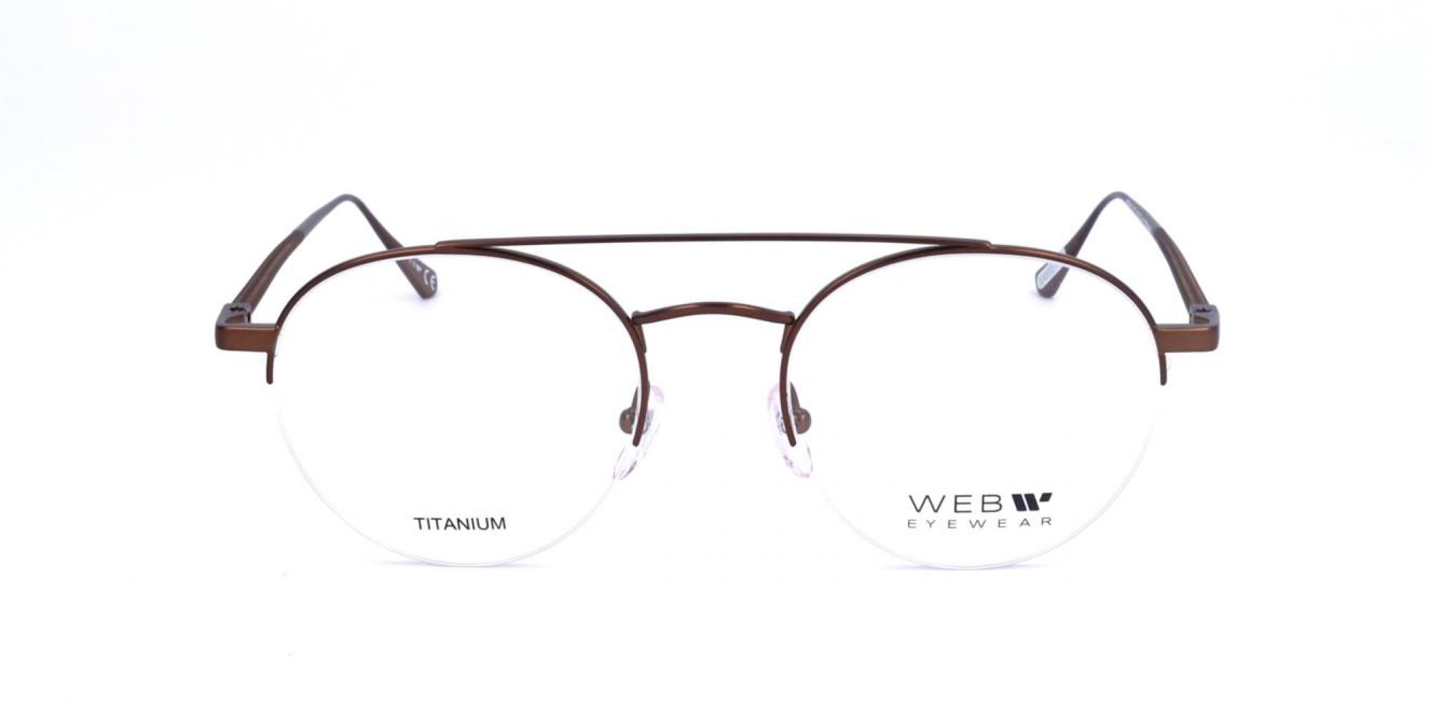 WEB Lunettes de Vue WE5403 Matte dark bronze 51/20/145 Homme