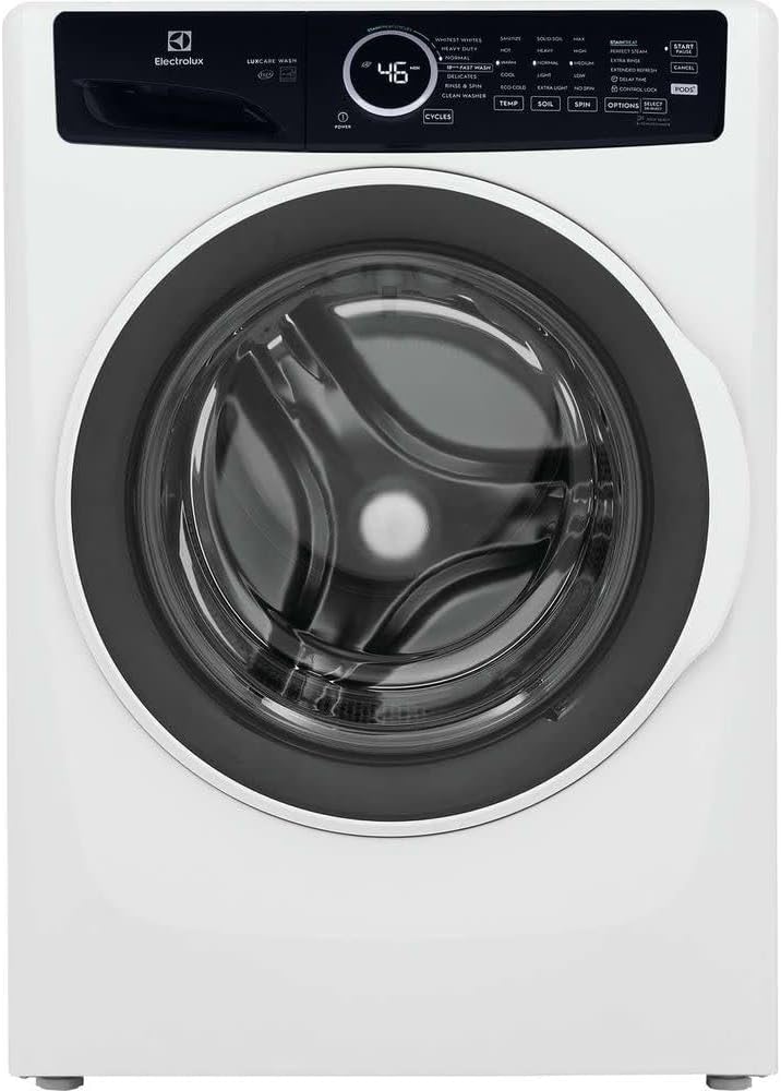 Electrolux 27 in. 4.5 cu. ft. High Efficiency Front Load Washer with LuxCare Wash System 20-Minutes Fast Wash in White