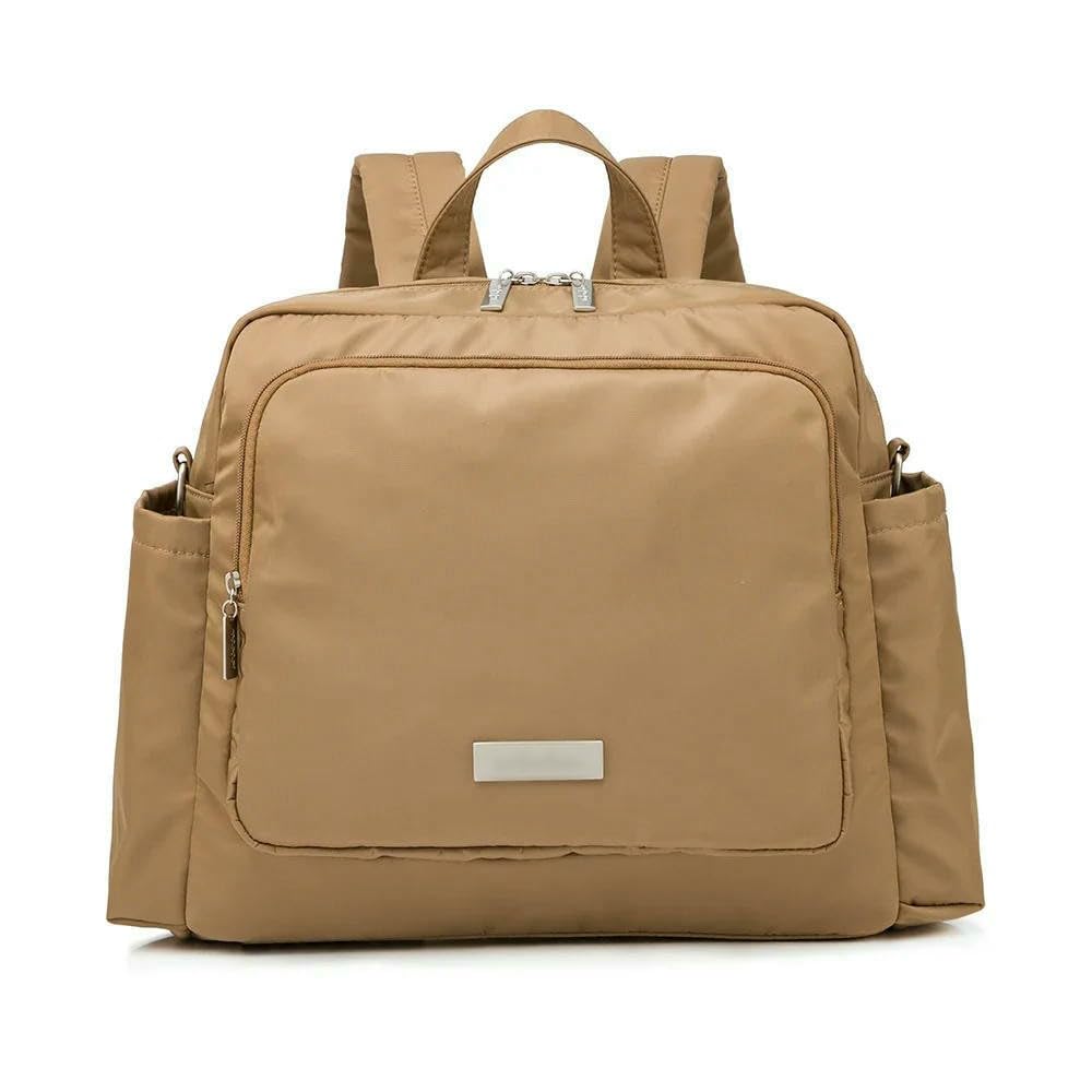 JJDFW Borse per pannolini per mamma impermeabile grande capacità solido poliestere zaino borsa da viaggio per neonato