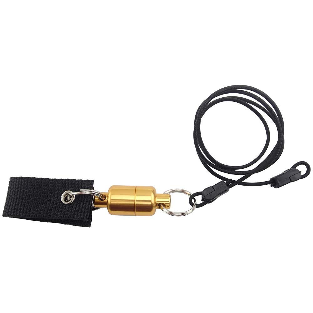 Temple Fork Outfitters Springbrook Magnetic Landing Trout Aluminum Net Release Holder Tool With Cord