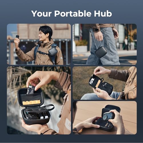 Image of SMALLRIG Action Camera Bag for DJI Osmo Action 6 /5 Pro, Camera Case can hold 4 TF cards, 2 Batteries, 1 Action Camera with Cage and 1 Adapter, for GoPro Hero 13 /12 /11 /10, for Insta360 Ace Pro 2-5917