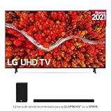 LG 65UP8000-ALEXA 2021-Smart TV 4K UHD 164 cm 65 con Procesador Quad Core HDR10 Pro HLG Sonido Virtual Surround HDMI 2 0 USB 2 0 Bluetooth 5 0 WiFi
