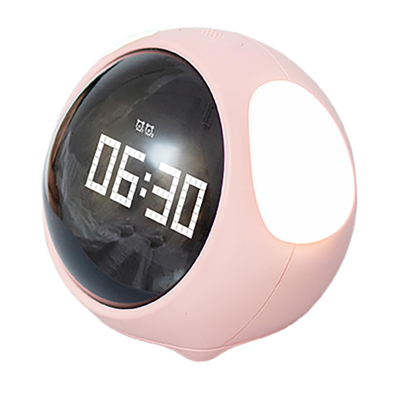 Réveil LED enfant Cabilock rose pour instaurer une routine matinale douce en chambre
