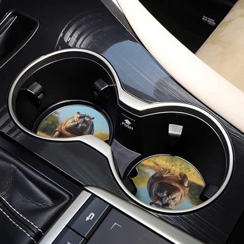 Posavasos para Carro con Diseño de Animales Corrientes 2 Pack miniatura 7