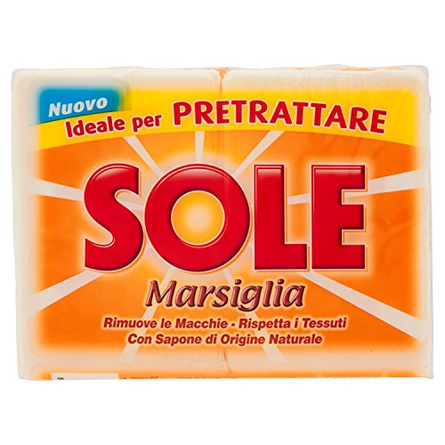Sole Marsiglia, Ottimo per Pretrattare, Detergente...