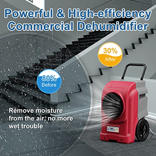Image of ALORAIR 270 PPD LGR Commercial Dehumidifier with Pump, WIFI APP Control
