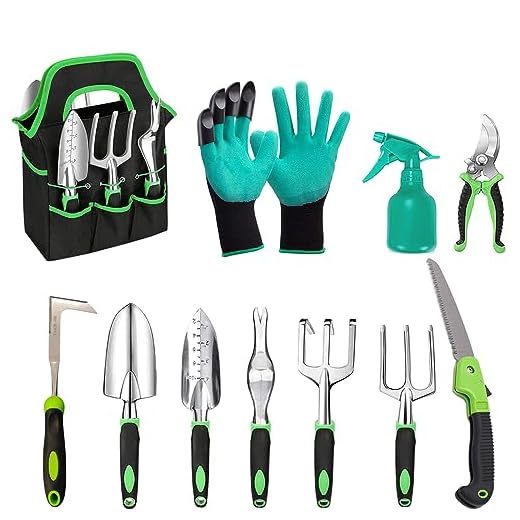 Premium 11-Piece Gardening Tool Set
