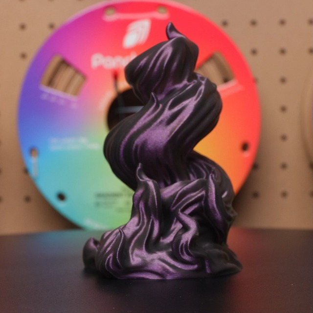 Image of Polymaker Panchroma Starlight PLA Filament 1.75mm for 3D Printing, Nebula | Neatly Wound, Starry Sky PLA 1kg, Easy Print & Smooth Feeding, Compatible with Bambu Lab & Most 3D Printers