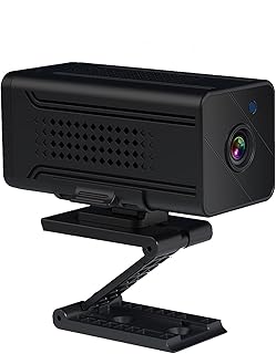 SOLIOM Q7- Small Mini Security Cameras, Wireless WiFi Nanny Cam for Indoor Home Pet Dog Baby, 1080P Portable Camera with Phone APP Remote Control and Night Vision,Motion Detection