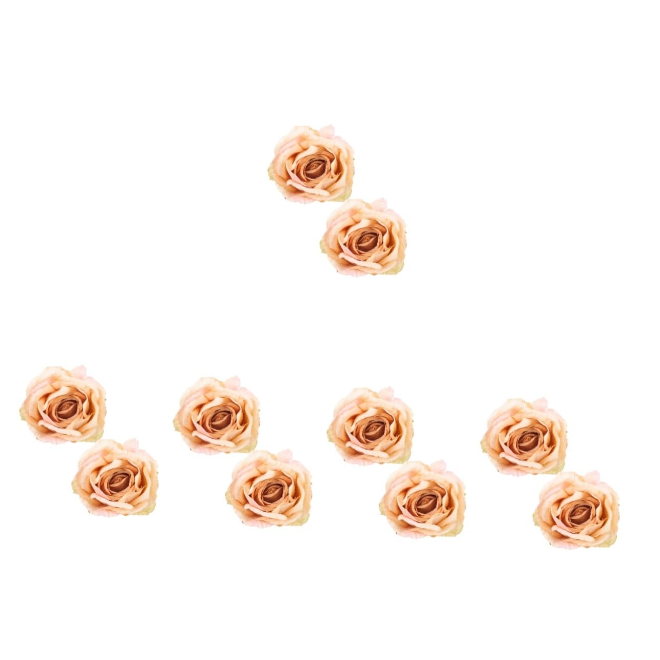 Housoutil Lot De 5 Embrasses Décoratives À Fleurs en Métal Et Plastique Force De Serrage Élevée 2 Pièces X 5