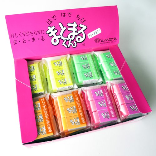 お〜いお茶くんオリジナル鉛筆&amp;消しゴム＋お〜いお茶くんデザインの空箱 おおぜくん消しゴム｜おもしろ消しゴム®のイワコー｜公式サイト