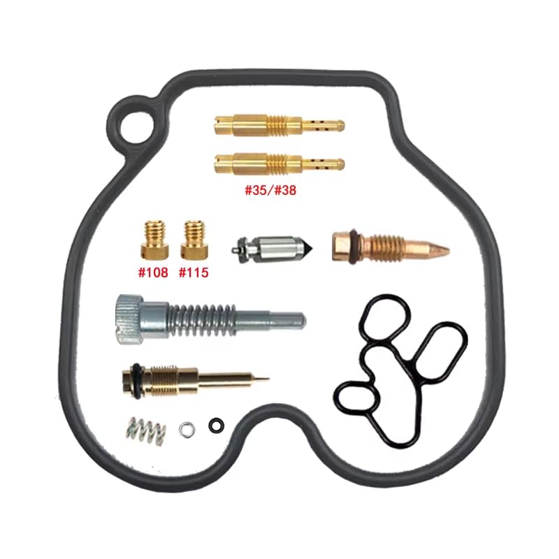 Kit réparation carburateur CB125E ajustement parfait pour moteur moto GLH125SHD 125cc