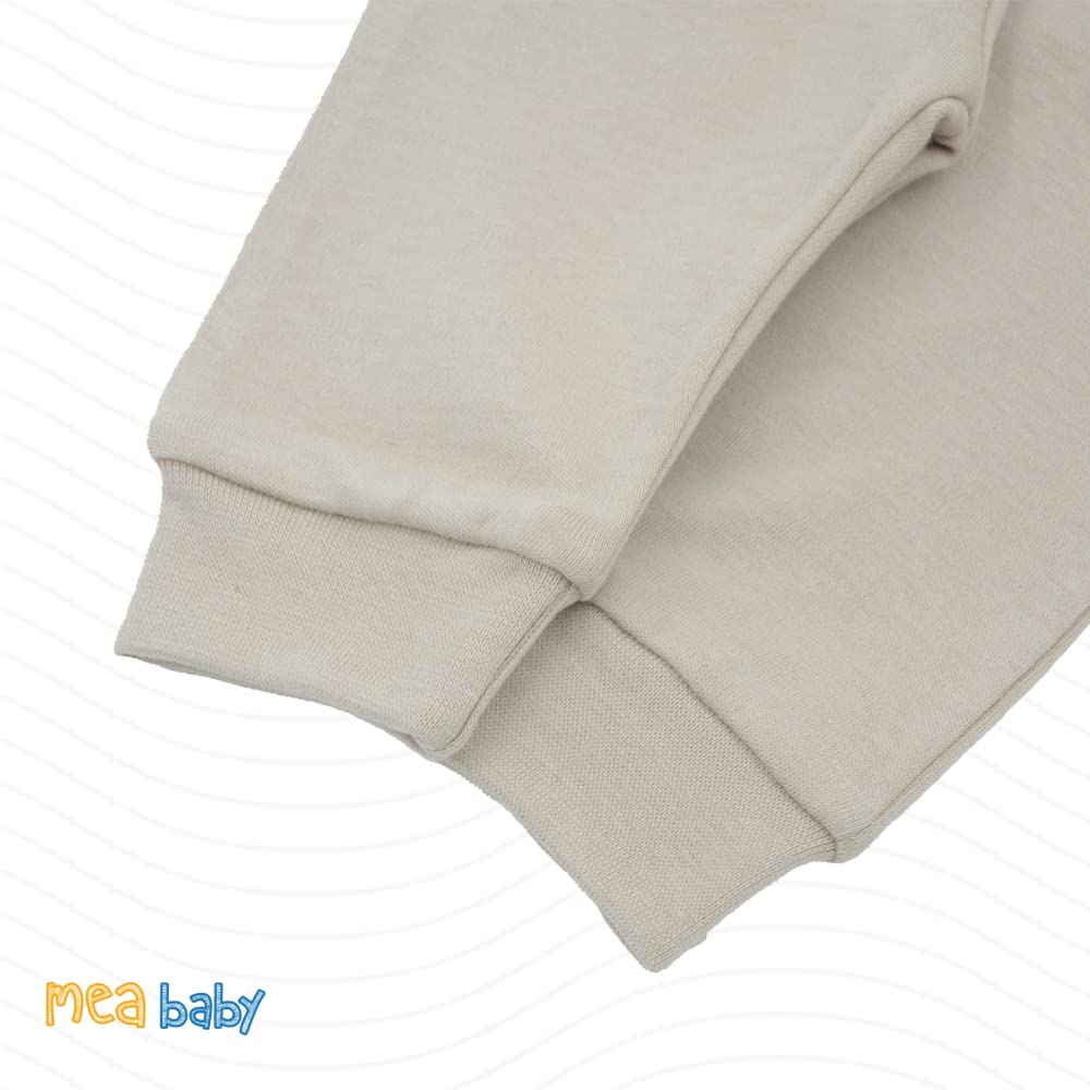 MEA BABY Parent Pantalon bébé Unisexe 100% Coton, Lot de 5, Pantalon Bouffant pour garçons et Filles