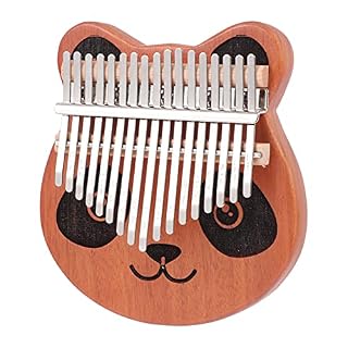 BIENKA 17 Touches Pouce Piano Panda Forme Acajou Kalimba Mbira Doigt Piano Kalimba avec Sac De Rangement Marteau for… - Les Beatles, Paul McCartney, John Lennon, RIngo Starr, George Harrison BIENKA 17 Touches Pouce Piano Panda Forme Acajou Kalimba Mbira Doigt Piano Kalimba avec Sac De Rangement Marteau for… – Image 3