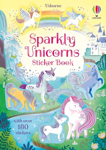Sparkly Unicorns Sticker Book: Interactive Unicorn Activity With ...
