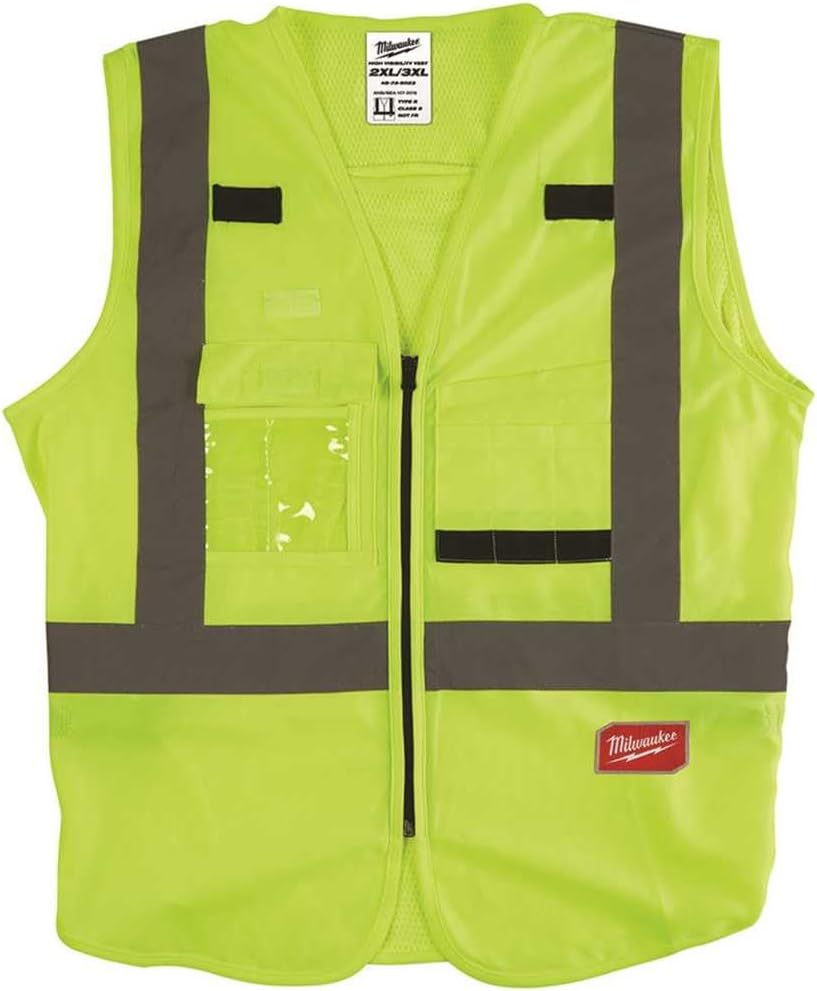 SFTY VEST HV YLW 2XL/3XL