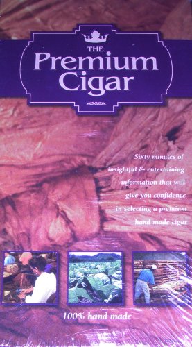 THE PREMIUM CIGAR - 60 minute VHS Video guide - The art of tobacco blending, cigar ettiquette, sizes, shapes, colors, what is a premium cigar? Find out.