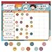 ANSTROUT Boho 32 Chore Charts Behavior Reward Chart System,Sticker Chore Chart Pad for Kids with 2328 Stickers, 12.2