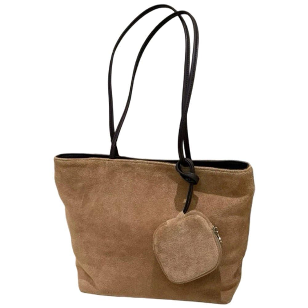 Borsa Tote retrò, Capiente, Casual, Versatile, a Tracolla, Ideale per Viaggi E Uso Quotidiano.