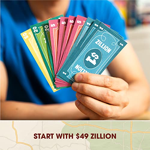 Zillionaires Road Trip Usa: Family Board Game For Kids And Adults, Board Games For Families, Best New Board Games, Great For 2 – 5 Players… #TOP1