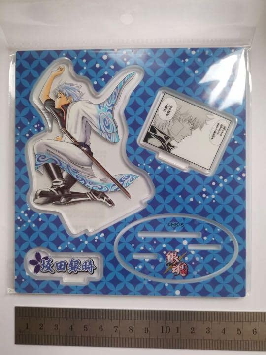 銀魂　 アクリルプラーク　アクリルスタンド　ジャンプショップ　非売品　坂田銀時 銀魂 坂田銀時 海外ジャンプショップ限定 アクリルブロック 原作