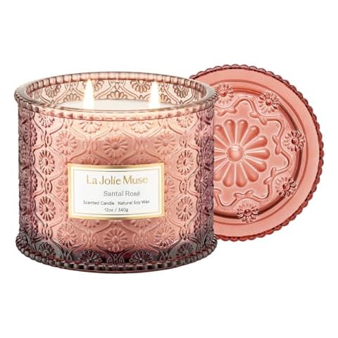 LA JOLIE MUSE Rose Candle Cover