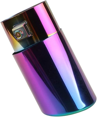 Miniatura 5 de idain Tubos de punta de silenciador de cola de escape de automóvil de acero inoxidable de tipo recto universal para tubos de 1.5 a 2.1 pulgadas de