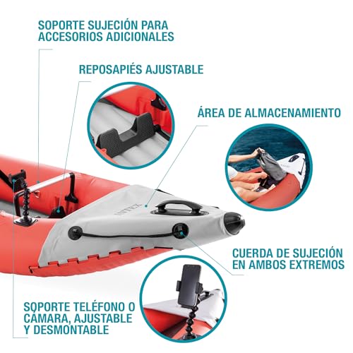 Miniatura 4 de INTEX Kayak Hinchable Excursion Pro Remo + hinchador