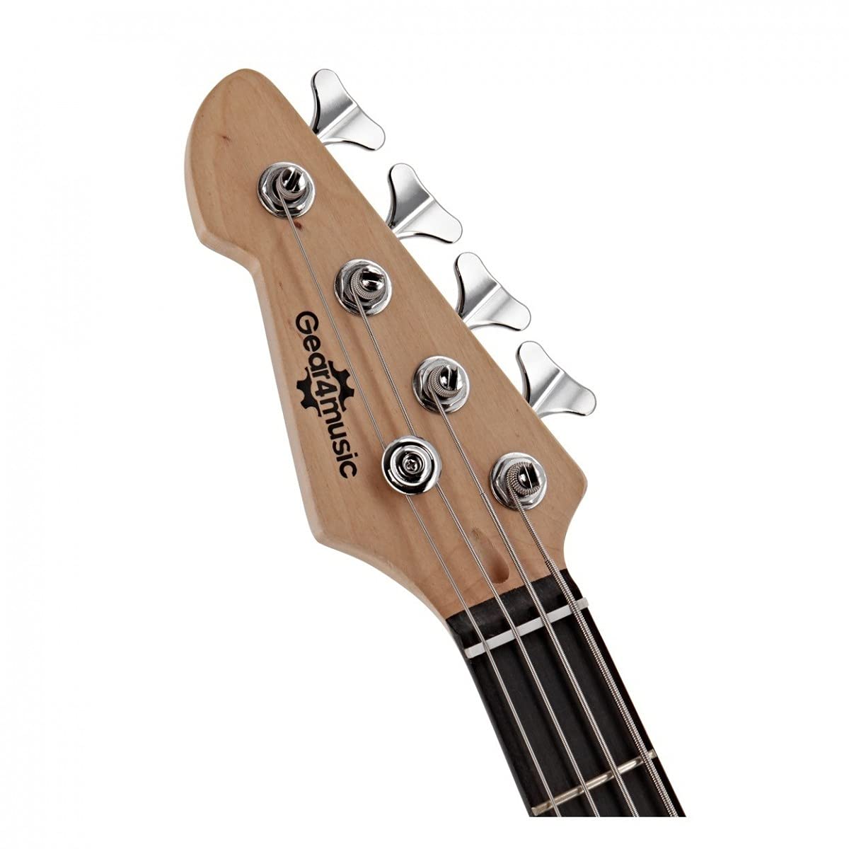 Gear4music Bajo Electrico Zurdo 4 Cuerdas