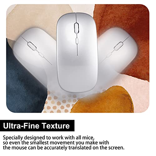 Image of Audimi Small Mouse Pad 6 x 8 Inch, Mini Mouse Pad Thick for Laptop Wireless Mouse Home Office Travel, Portable & Washable (Abstract Stone)