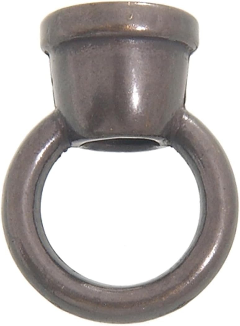 B&P Lamp® 1 1/4" Ht. Zinc Loop with Antique Brass Finish