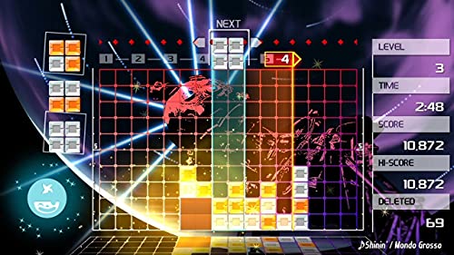 Lumines Remastered Import puzzle musical rétro compatible HD - 2