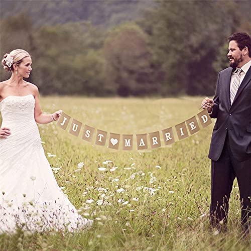 Mr & Mrs Wimpelkette Aus Jute – Rustikale Dekoration Für Hochzeit, Fotoautomat Oder Jubiläum