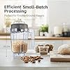Dry Grains Container 32 oz, Dry Blade Container Compatible with 5200 7500 750 E310 5000 VM0197 VM0101 Professional/Explorian blender