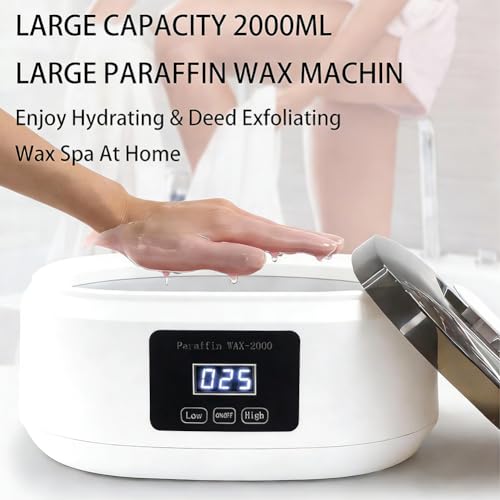 Bain de paraffine à température réglable pour une hydratation intense - 4