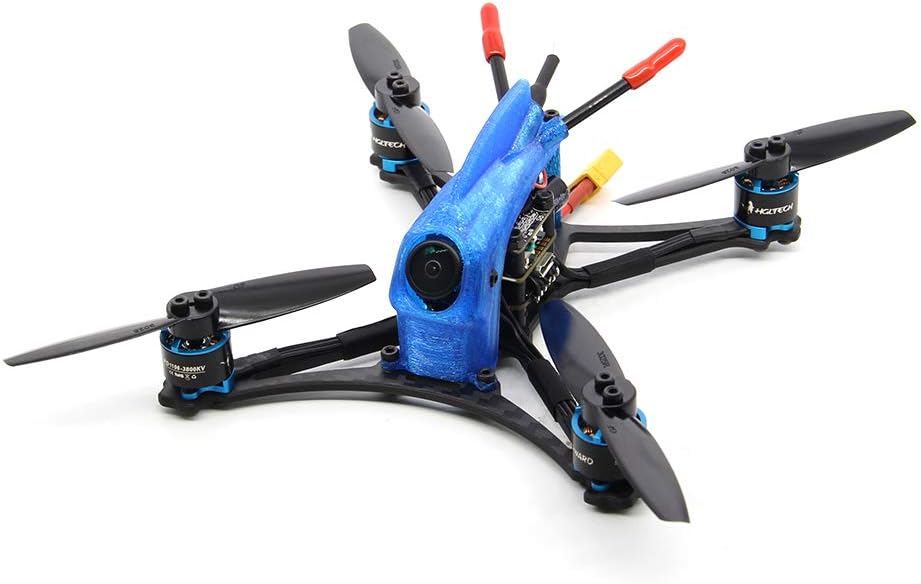 HGLRC Petrel132 BNF 4S Toothpick FPV Racing Drone FD413 Flight Stack 1106 3800KV Brushless Motor Micro VTX Transmitter Turbo Eos2 FPV Camera DIY Race Quad with Frsky XM+ Receiver