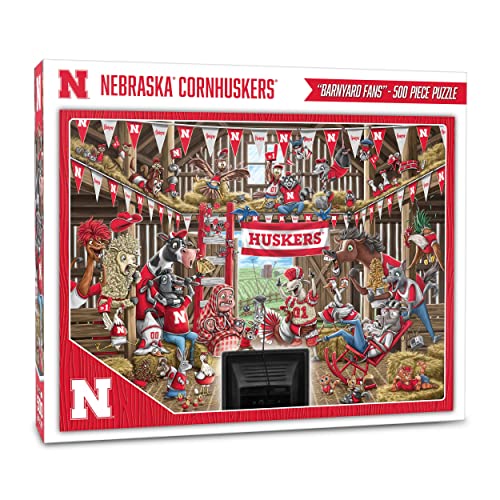 Image of YouTheFan NCAA Barnyard Fans 500pc Puzzle