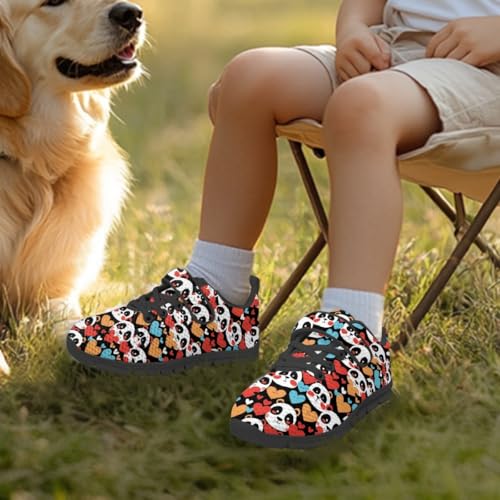 Kids Sneakers Strap Athletic Personalized Anti-Slip Mesh Road Running Shoes Girls Boys Breathable Casual Travel Walking Shoes2