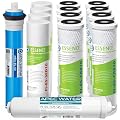 APEC Water Systems FILTER-T2Y-ES50 High Capacity Replacement Pre-Filter Sets For Essence Series Reverse Osmosis Water Filter System Stage 1-3