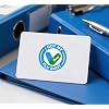 I Got My Flu Shot Stickers Waterproof Vaccine Stickers,1.5 Inch Blue Flu Season Sticker (500 Labels)