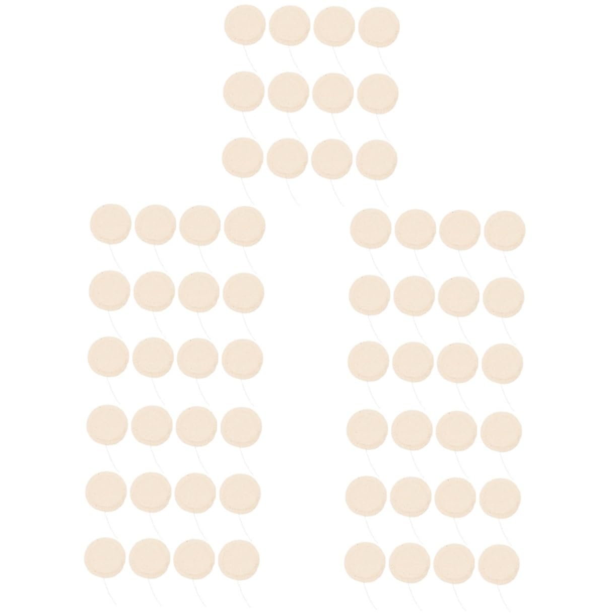 Housoutil 100pcs Cotton Coffee Filter Cloth Replacement for Syphon Pot Durable Easy to Clean for Home and Use Break Resistant Design for Coffee Lovers