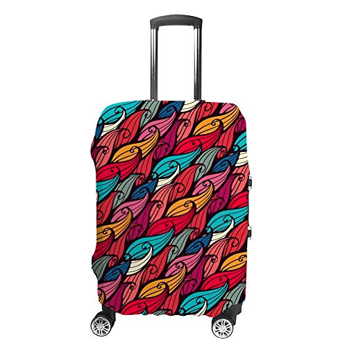 Housses de bagage colorées et housse protection valise extensible lavable