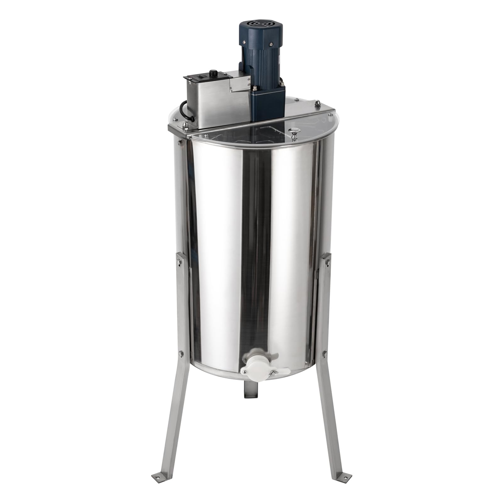 Centrifuga elettrica per miele, separatore da 140W in acciaio inossidabile, separatore centrifuga per miele/centrifuga per favi, estrattore di miele per case, stazioni di allevamento, fattorie