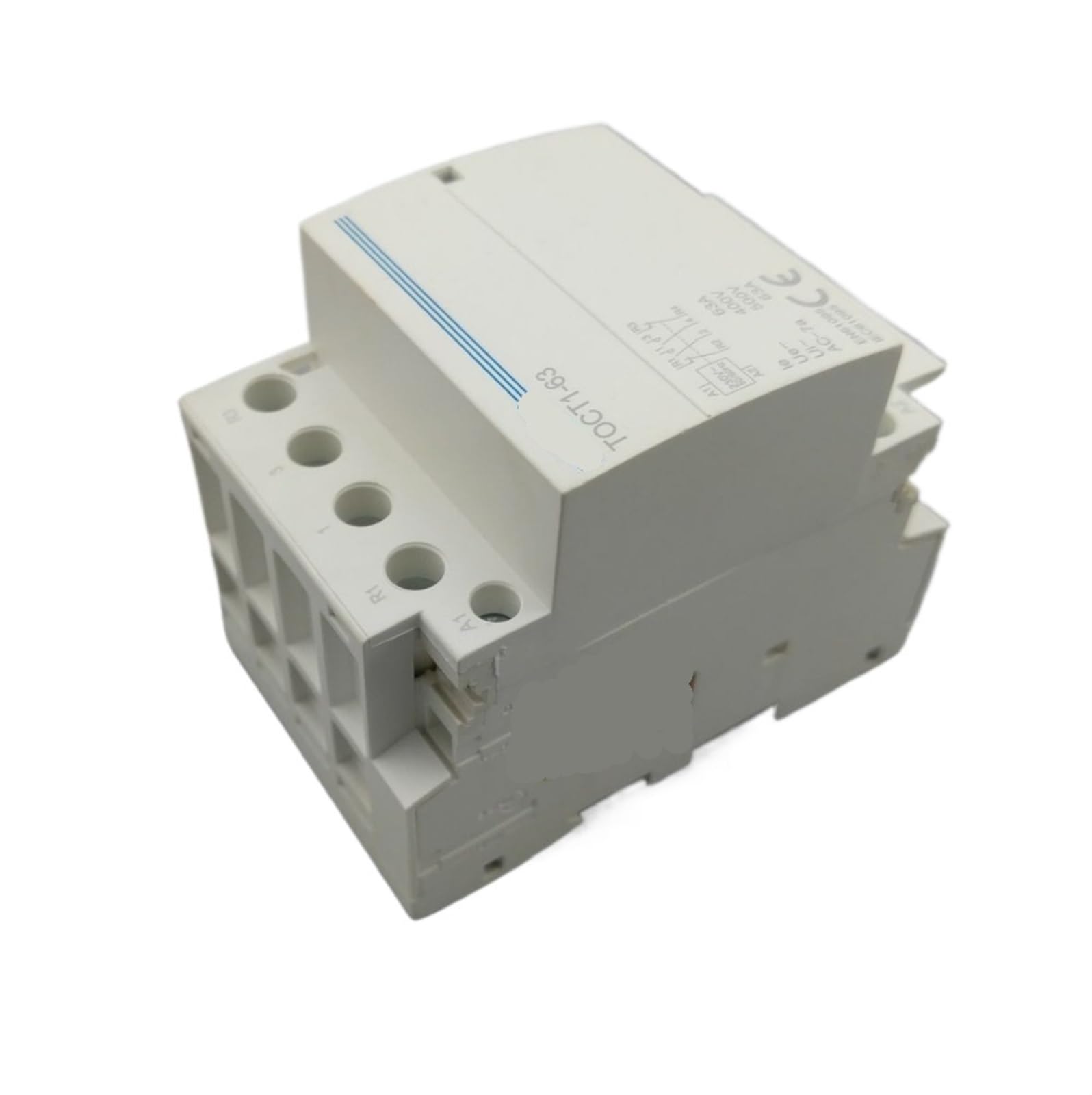TOCT1 4P 63A 2NC 2NC 220V Stycznik modułowy domowy 400V~ 50/60HZ Szyna DIN AC 1 sztuka